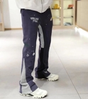 Small Order Clothing Manufacturers Men'S Splashed Paint With Hole Drawstring Flared Sweatpants