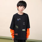 Customization OEM ODM Boys T Shirt And Tops 87% Cotton 13% Polyester